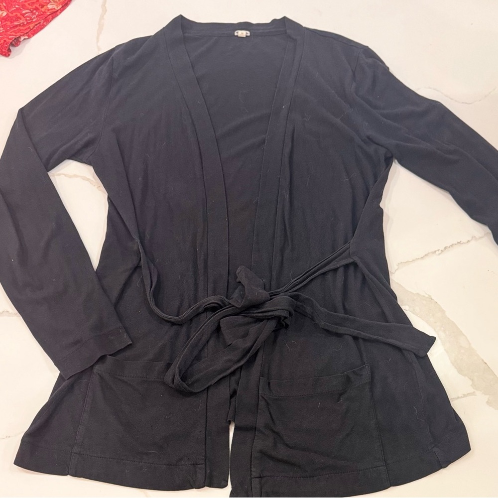 Jcrew Medium Black Cardigan
